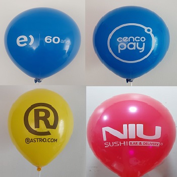 globos estampados